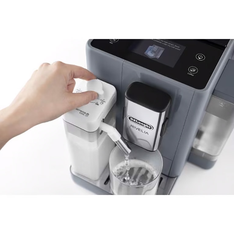Кофемашина автоматическая Delonghi EXAM440.55.G Rivelia Perfetto серый