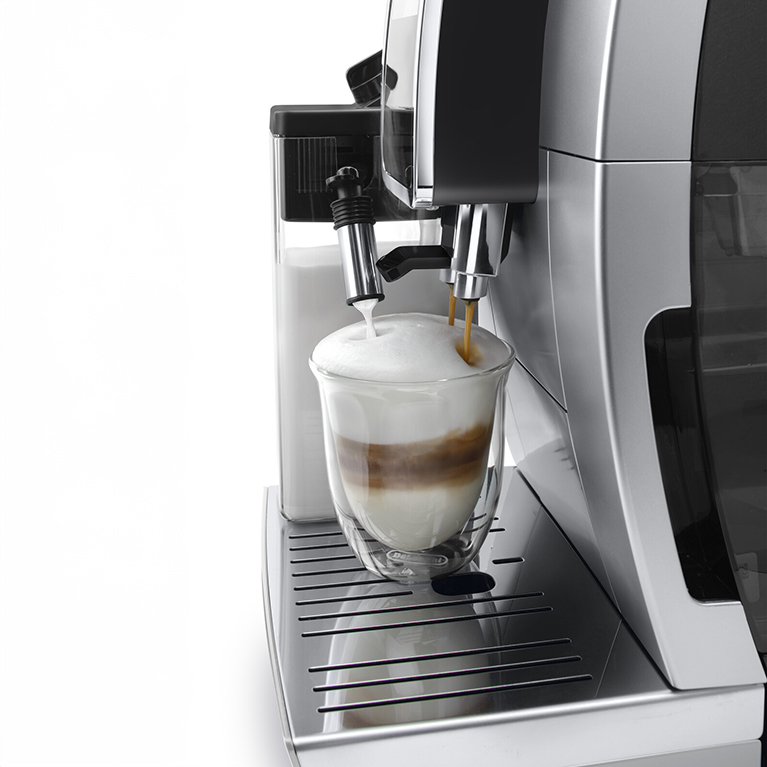 Кофемашина автоматическая DeLonghi ECAM380.85.SB Dinamica Plus серебристый
