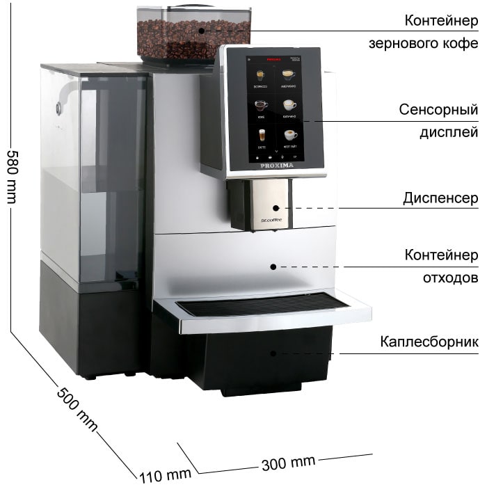 Кофемашина Dr.coffee F12 Big Plus