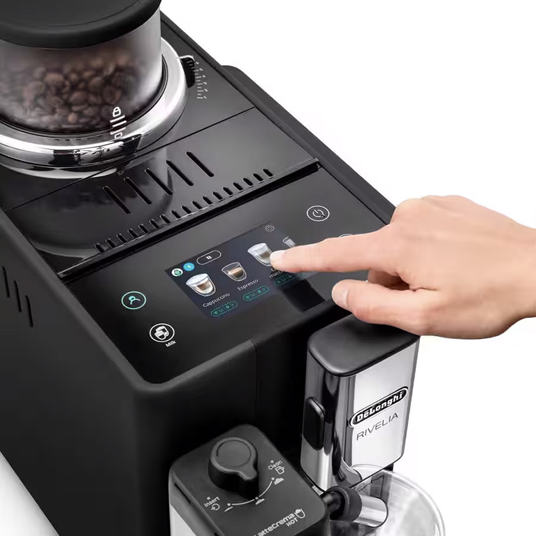 Кофемашина автоматическая DeLonghi EXAM440.55.B Rivelia Perfetto чёрный