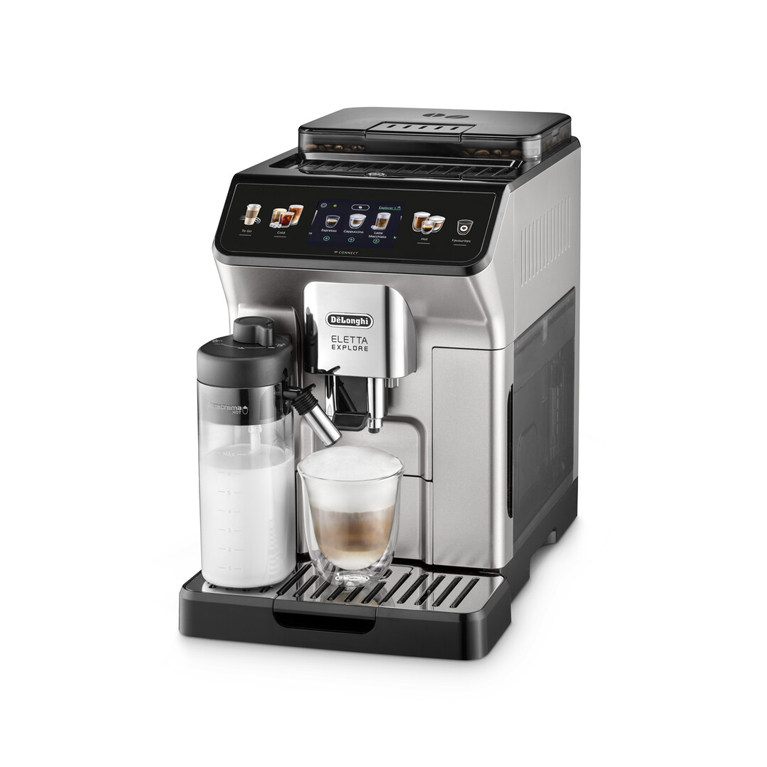 Кофемашина автоматическая Delonghi ECAM450.65.S Eletta Explore серебристый