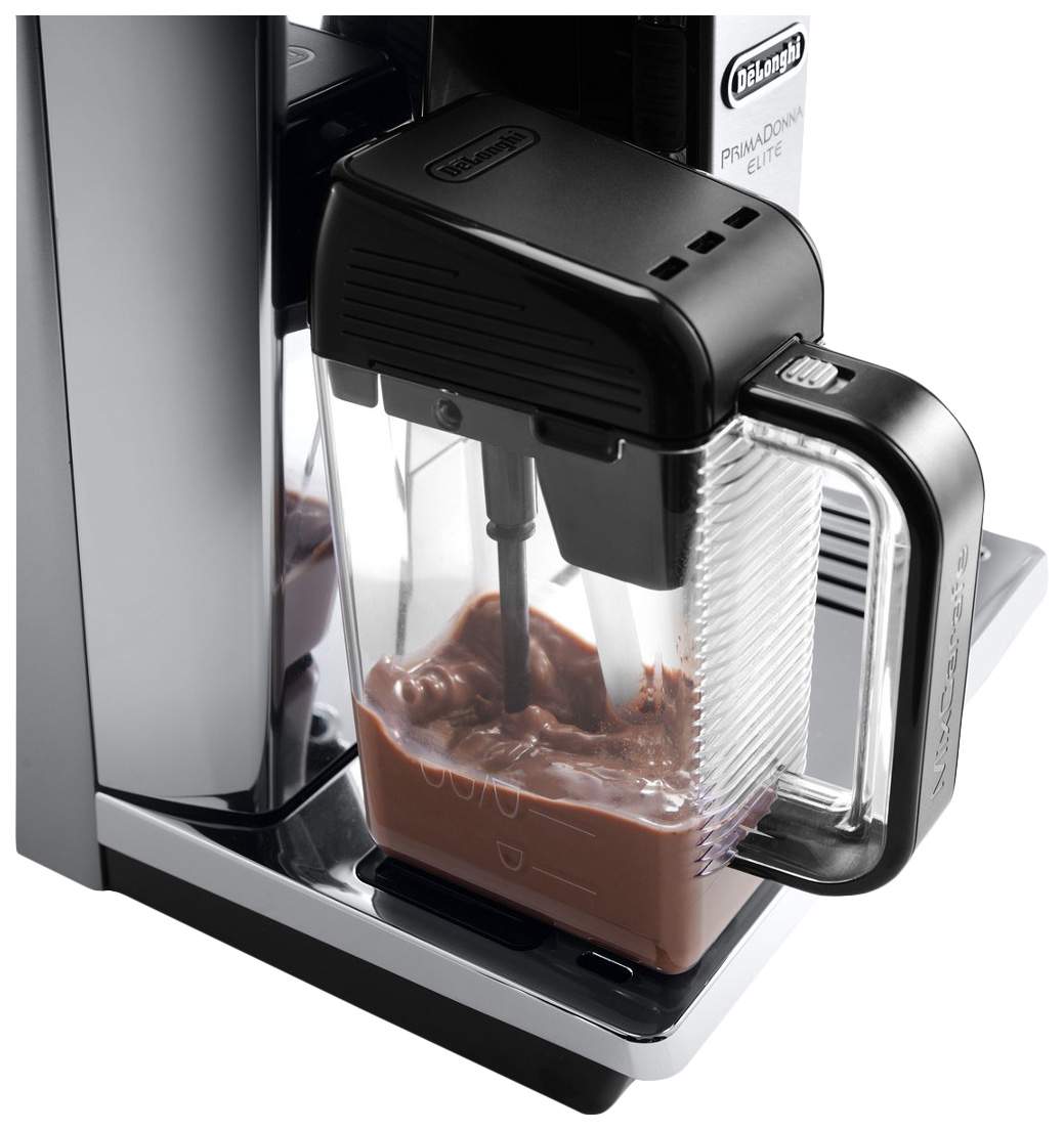 Кофемашина автоматическая DeLonghi PrimaDonna Elite ECAM650.85.MS Серебристая, черная
