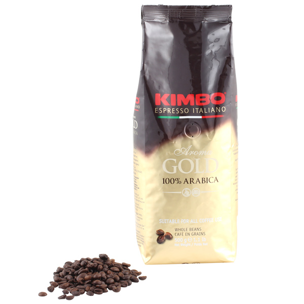 Кофе в зернах Kimbo espresso italiano aroma gold 500 г