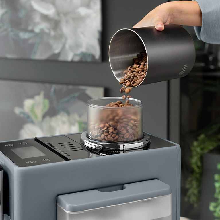 Кофемашина автоматическая Delonghi EXAM440.55.G Rivelia Perfetto серый