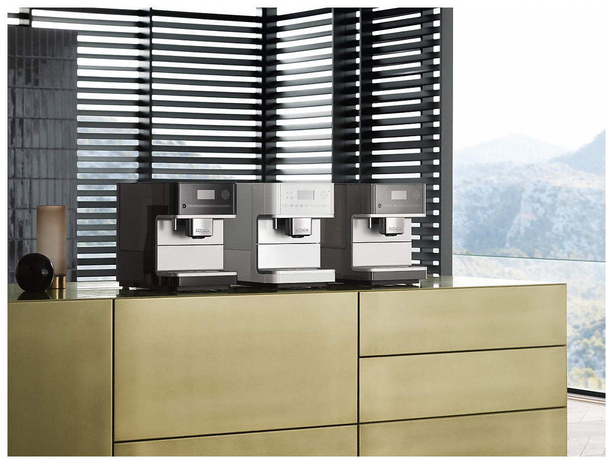 Кофемашина автоматическая Miele CM 6350 цвет Серебристый; Черный