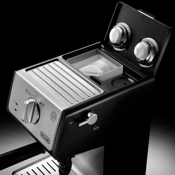 Кофеварка рожкового типа DeLonghi ECP 35.31 132104159 Серебристый, черный
