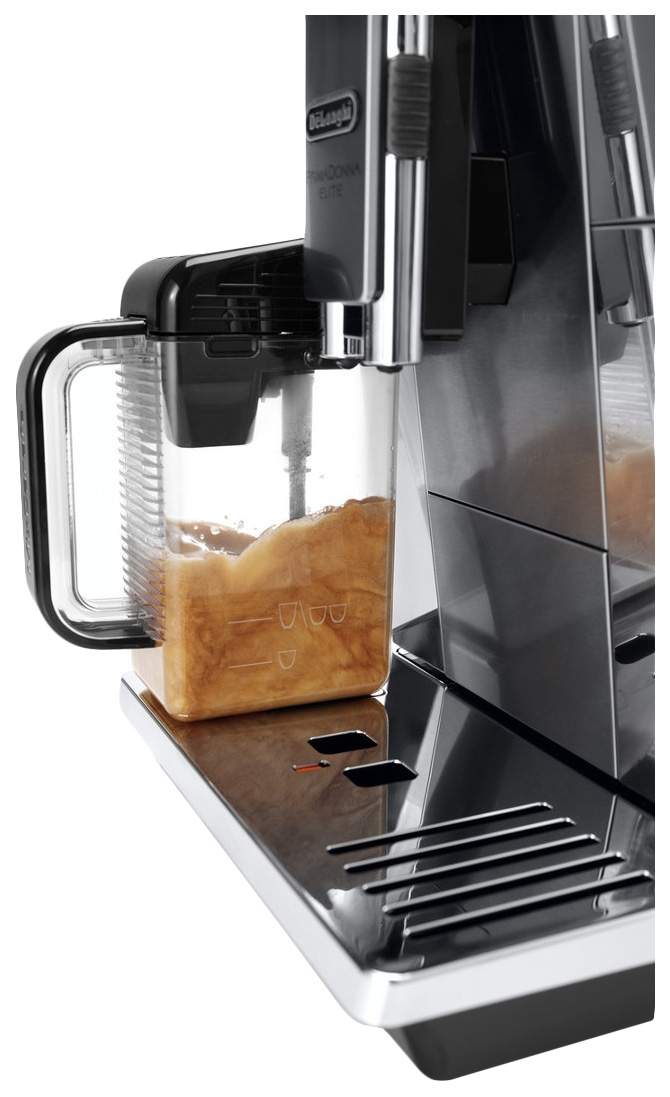 Кофемашина автоматическая DeLonghi PrimaDonna Elite ECAM650.85.MS Серебристая, черная